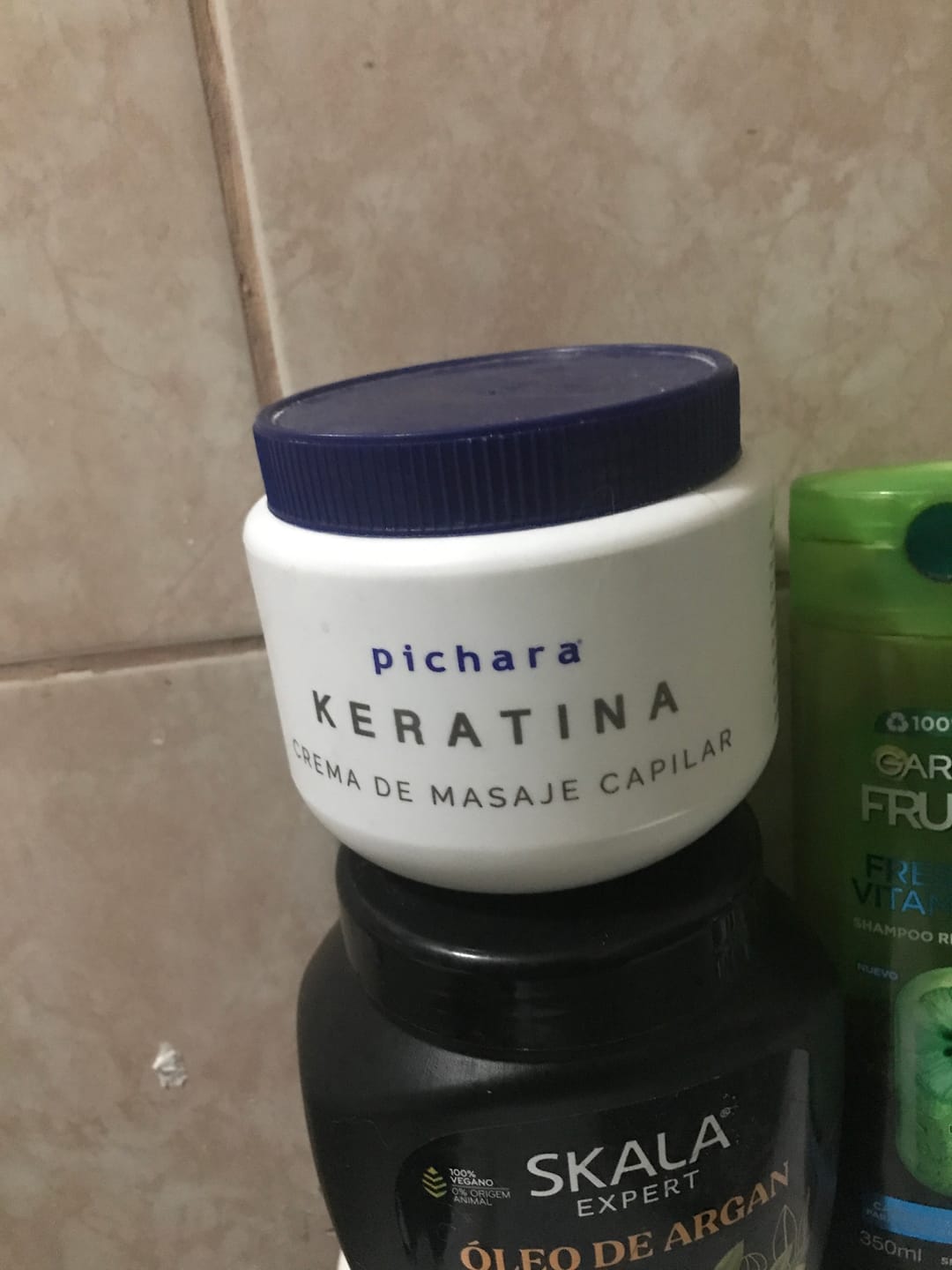 Customer photo review of Crema Masaje Capilar Keratina Pichara