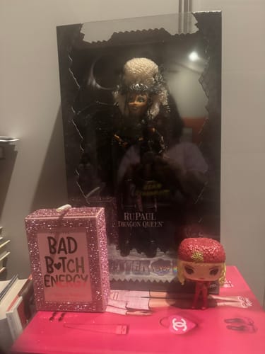 Customer photo review of P. Louise Crystal Bad Bitch Energy Lip Duo