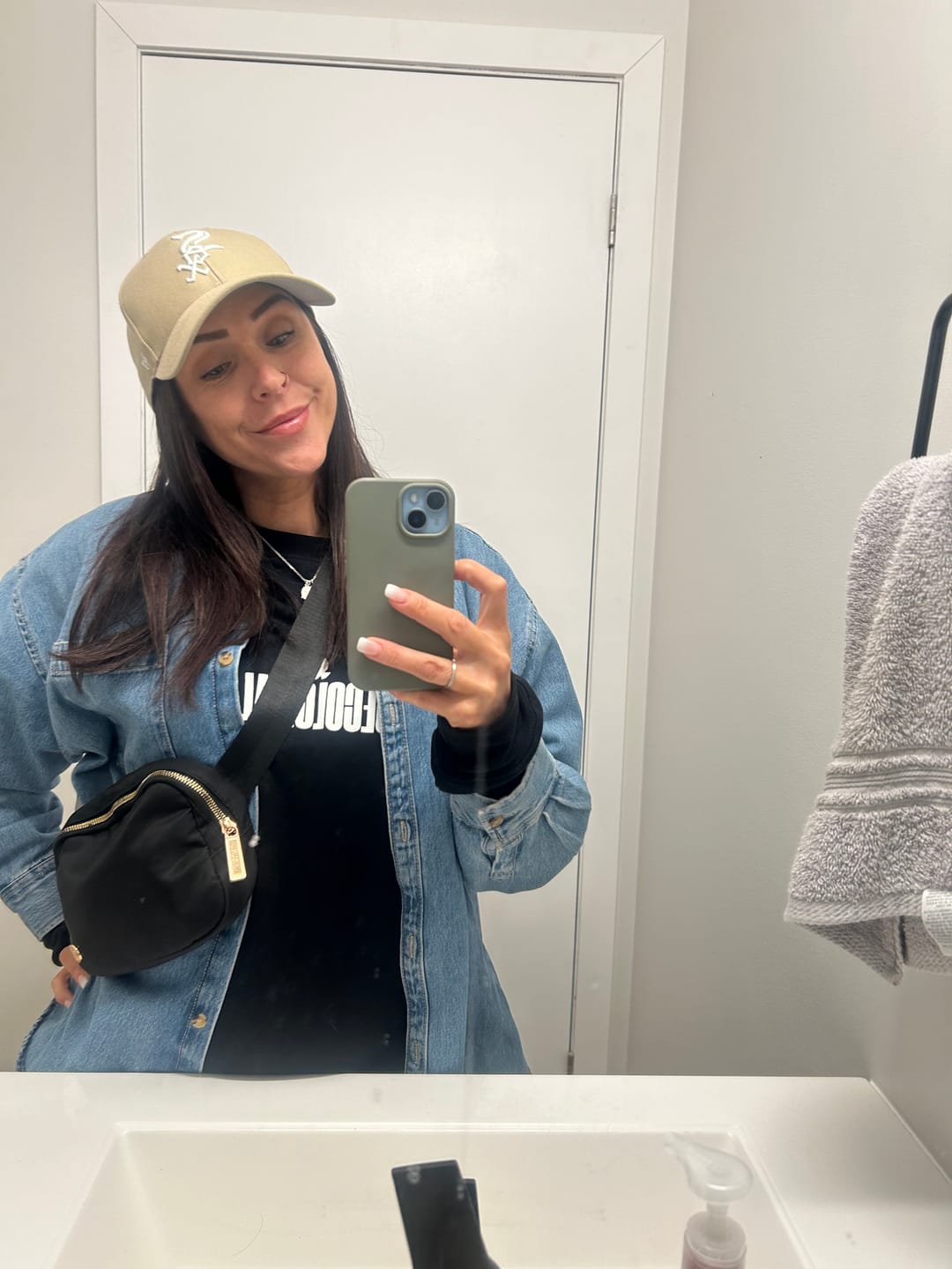 Customer photo review of Dismantle Colonial Systems Crewneck