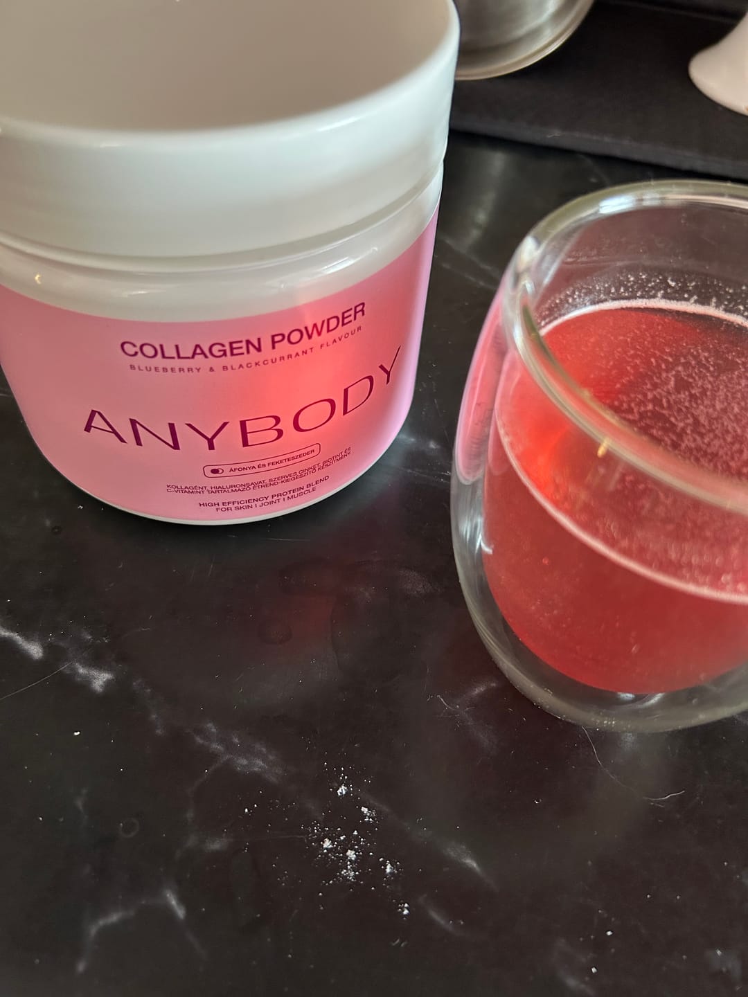 Customer photo review of Anybody Collagen Powder 265g