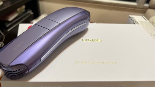 Customer photo review of Ulike X Nicole Air10藍寶石冰點無痛脫毛儀-限時優惠-兩週見效