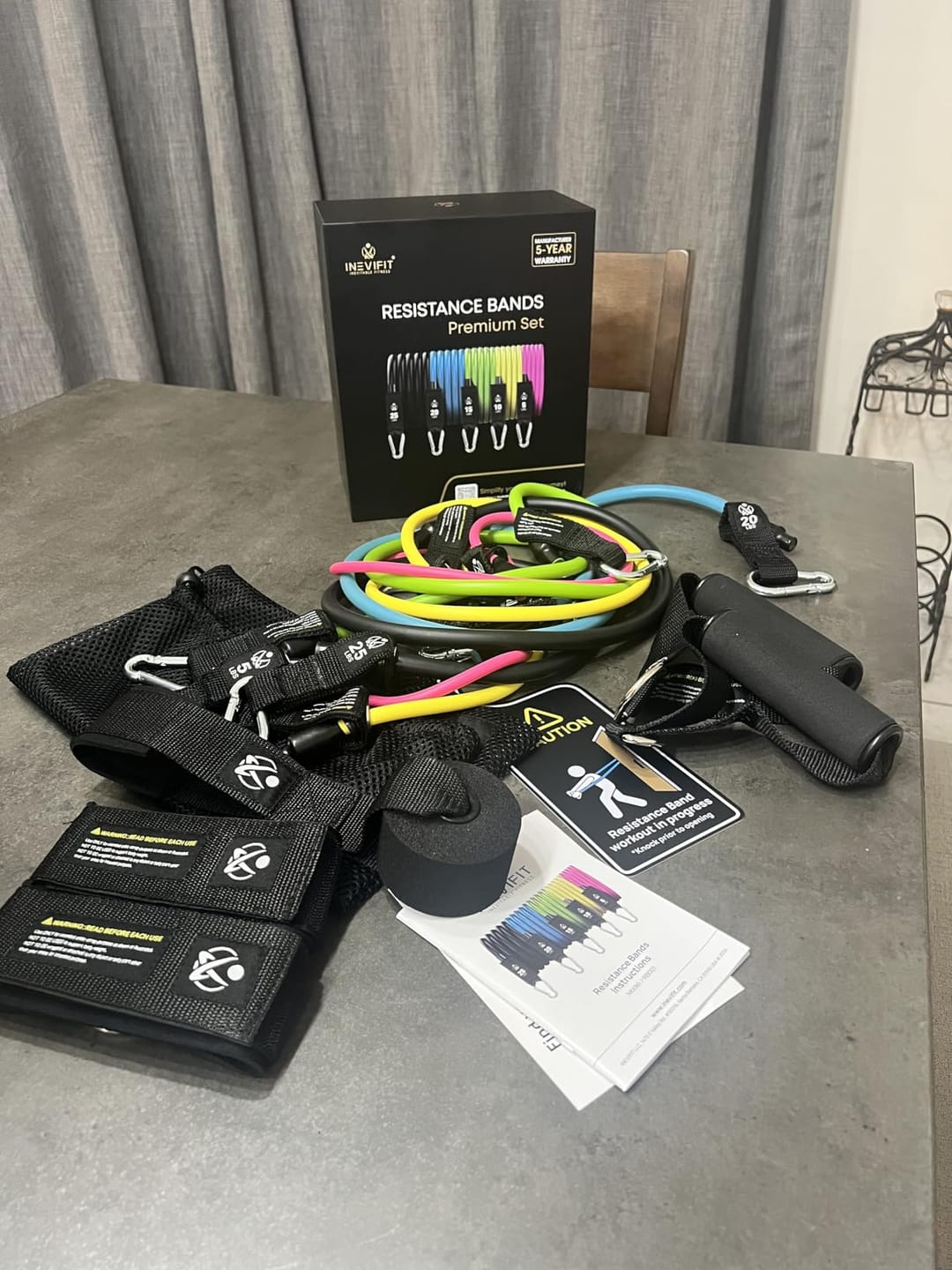 Customer photo review of INEVIFIT | Resistance Bands Set