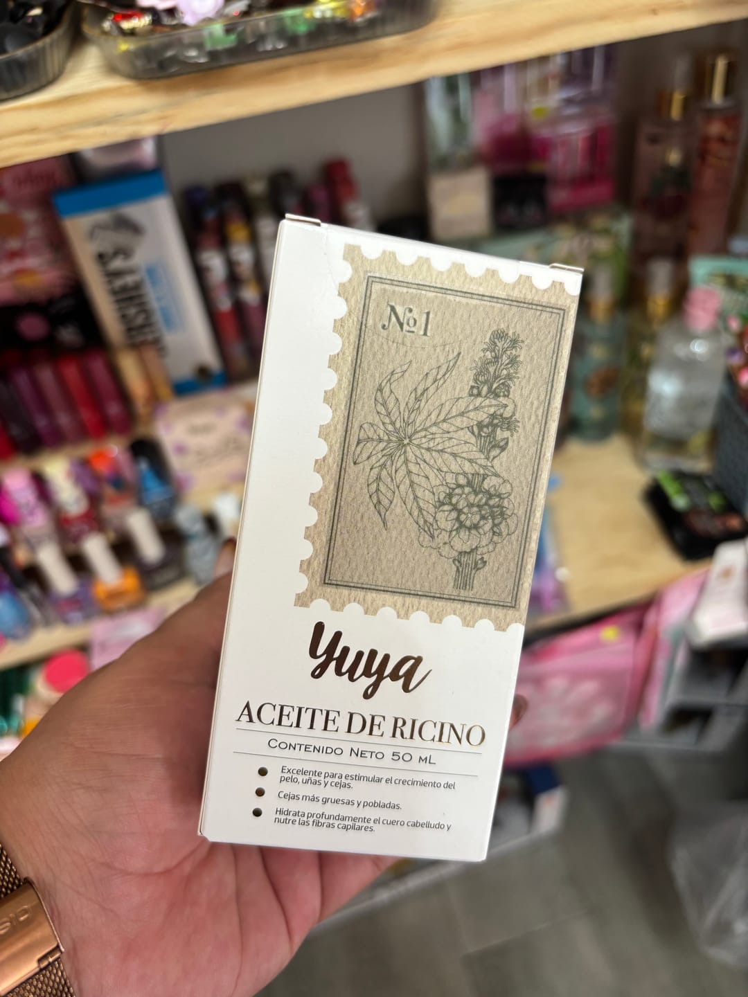 Customer photo review of Aceite de Ricino de 50 ml Multibeneficios