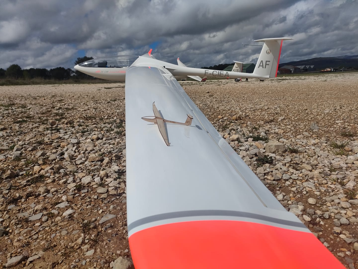 Customer photo review of DG 600 Deko Flugzeugmodell Bausatz | Pure Planes