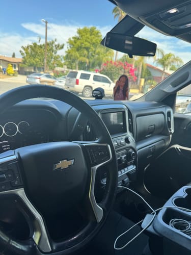 Customer photo review of Custom Car Air Freshener