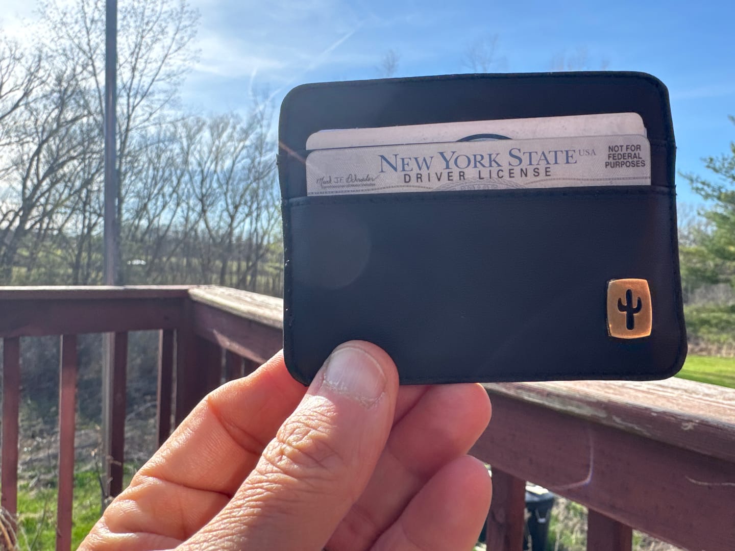 Customer photo review of Slim Sabbath | Cactus Leather Night