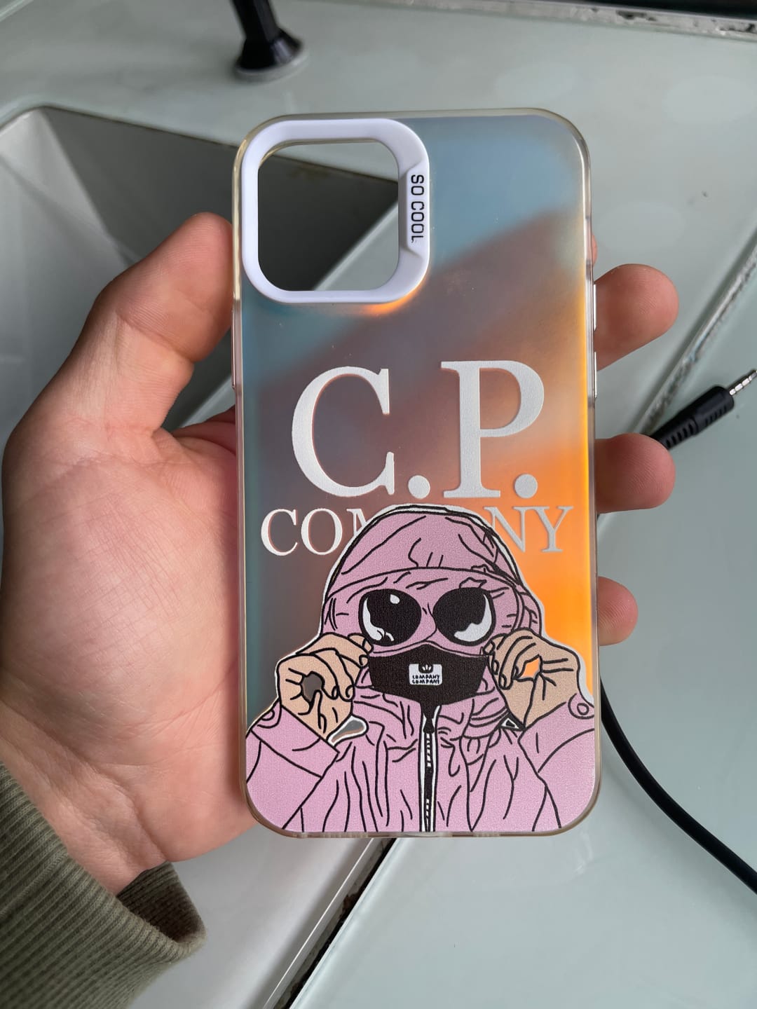 Customer photo review of Coque C.P. Company