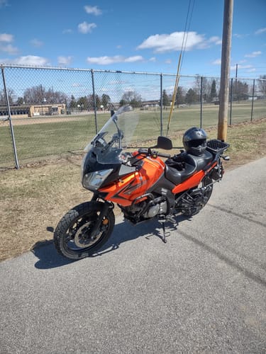 Customer photo review of SHINKO 705 Dual Sport Tires