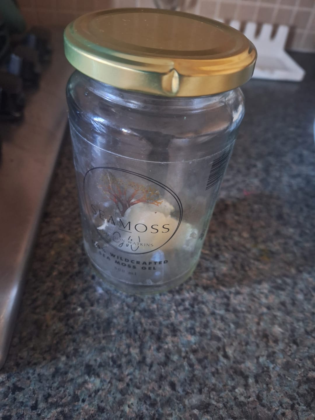 Customer photo review of Gold Sea Moss Gel - Made With Certified Organic Wildcrafted Sea Moss