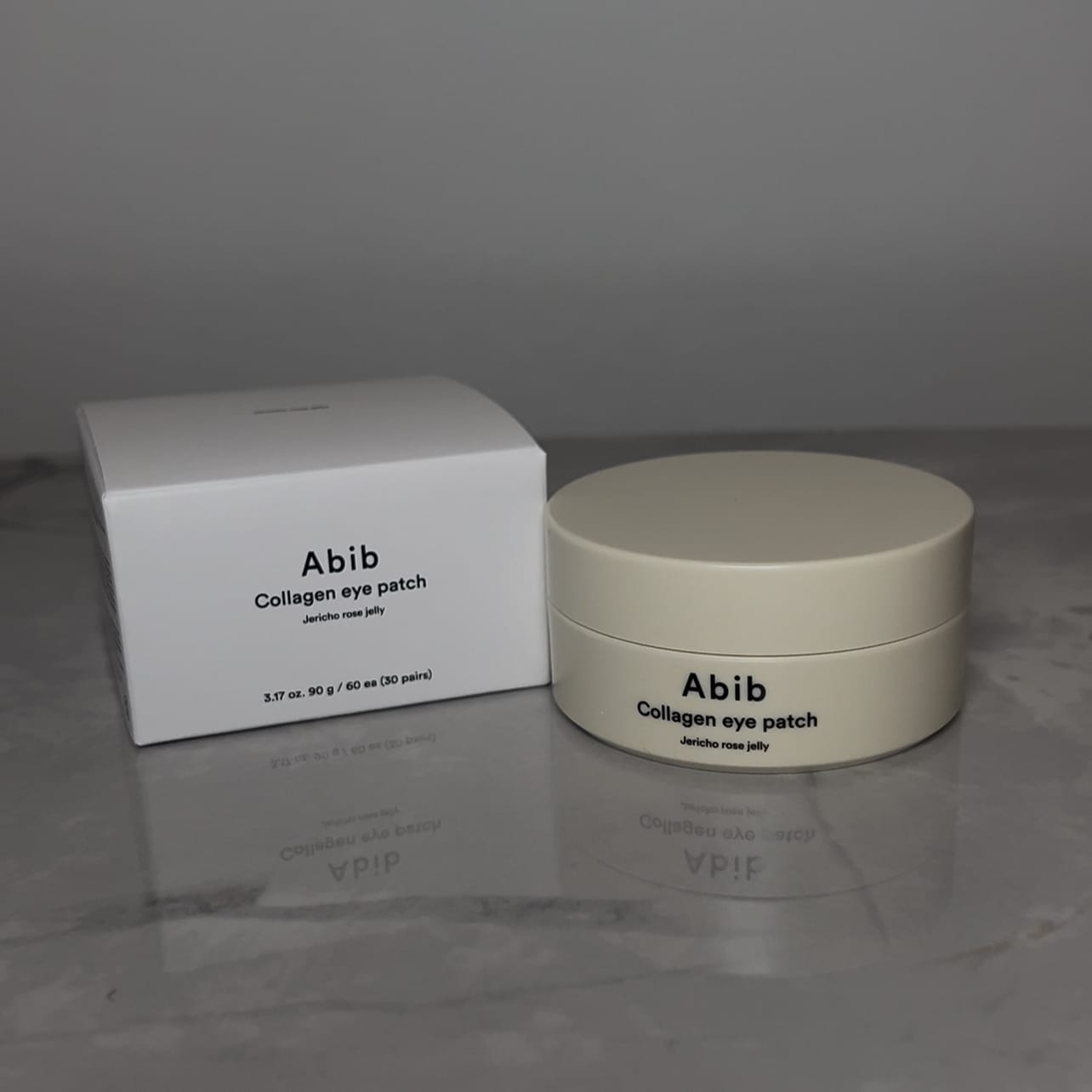 Customer photo review of Collagen eye patch Jericho rose jelly