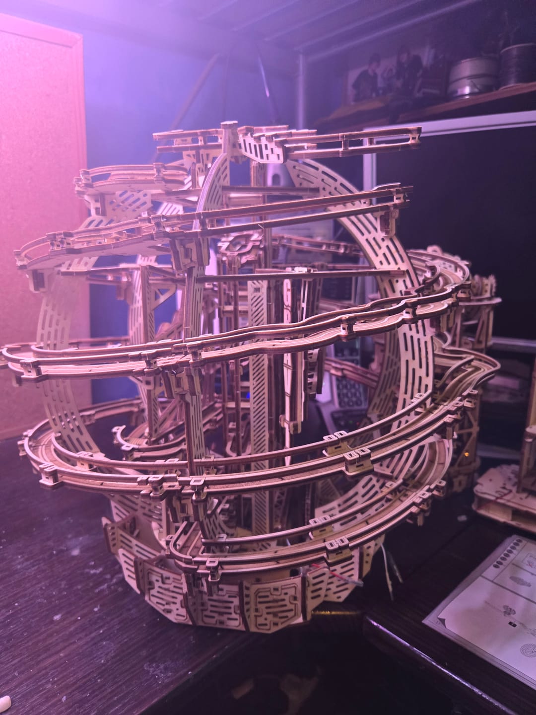 Customer photo review of Gravity Marble Run