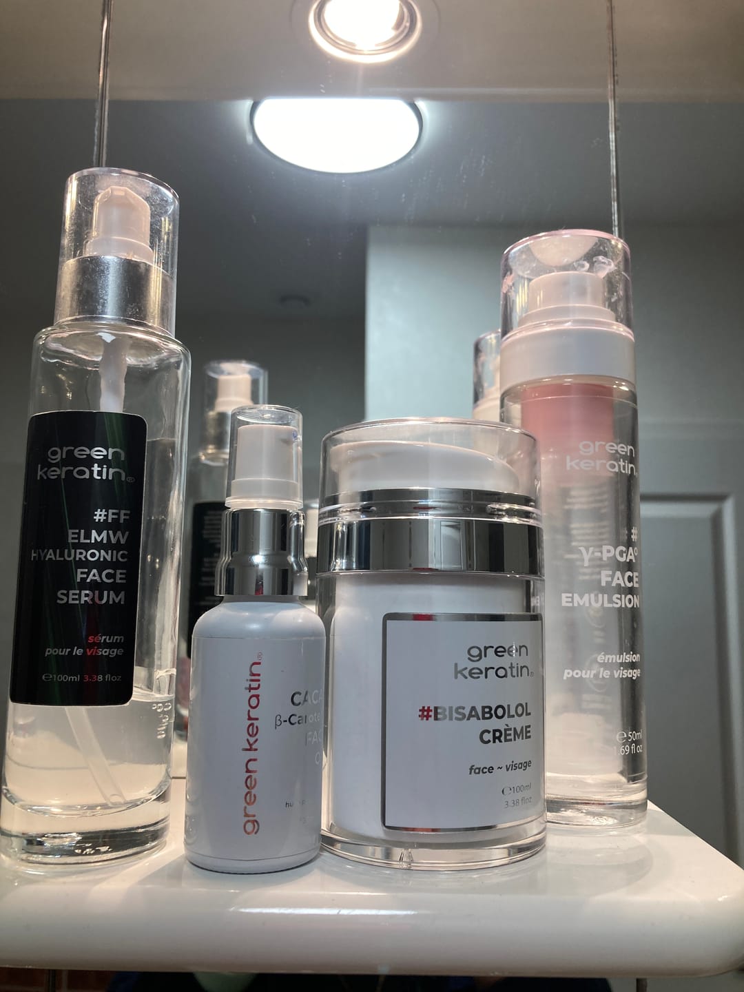 Customer photo review of BISABOLOL Crème Régénérante Pour Le Visage
