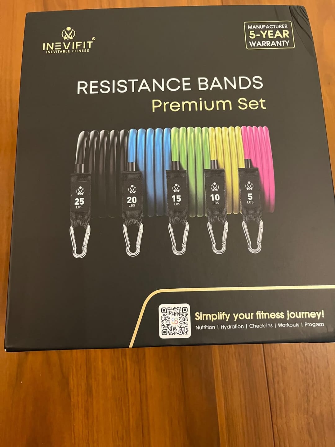 Customer photo review of INEVIFIT | Resistance Bands Set