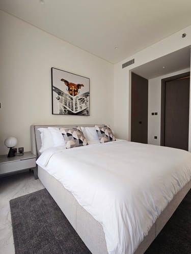 Customer photo review of Chillin Hand Painted Art Painting With Frame 105X105 Cm Pnf055-SOAAP0011