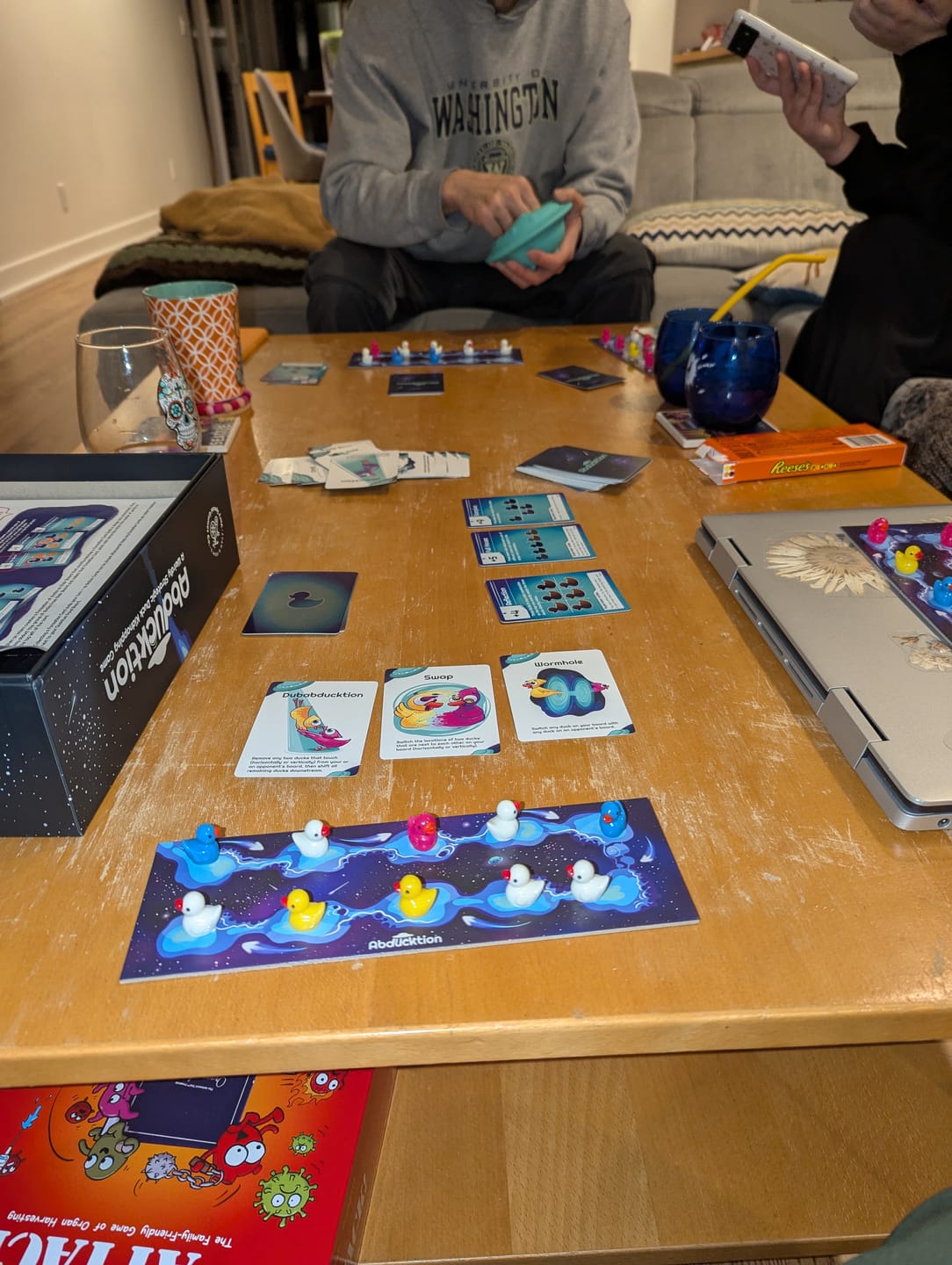 Customer photo review of Abducktion: A Weirdly Strategic Game of Duck Kidnapping