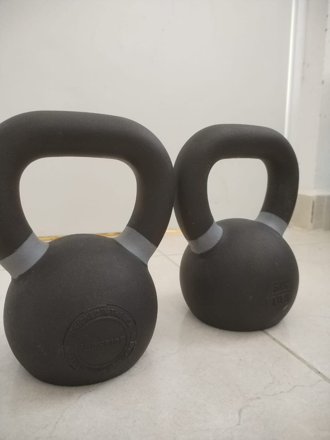 Customer photo review of Kettlebell Premium 4 a 36 kg IRONSIDE