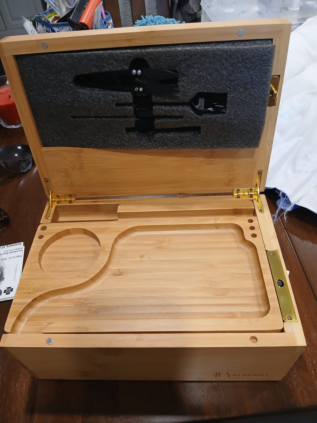 Customer photo review of Genesis 2.0 Storage Stash Box with Fingerprint Lock