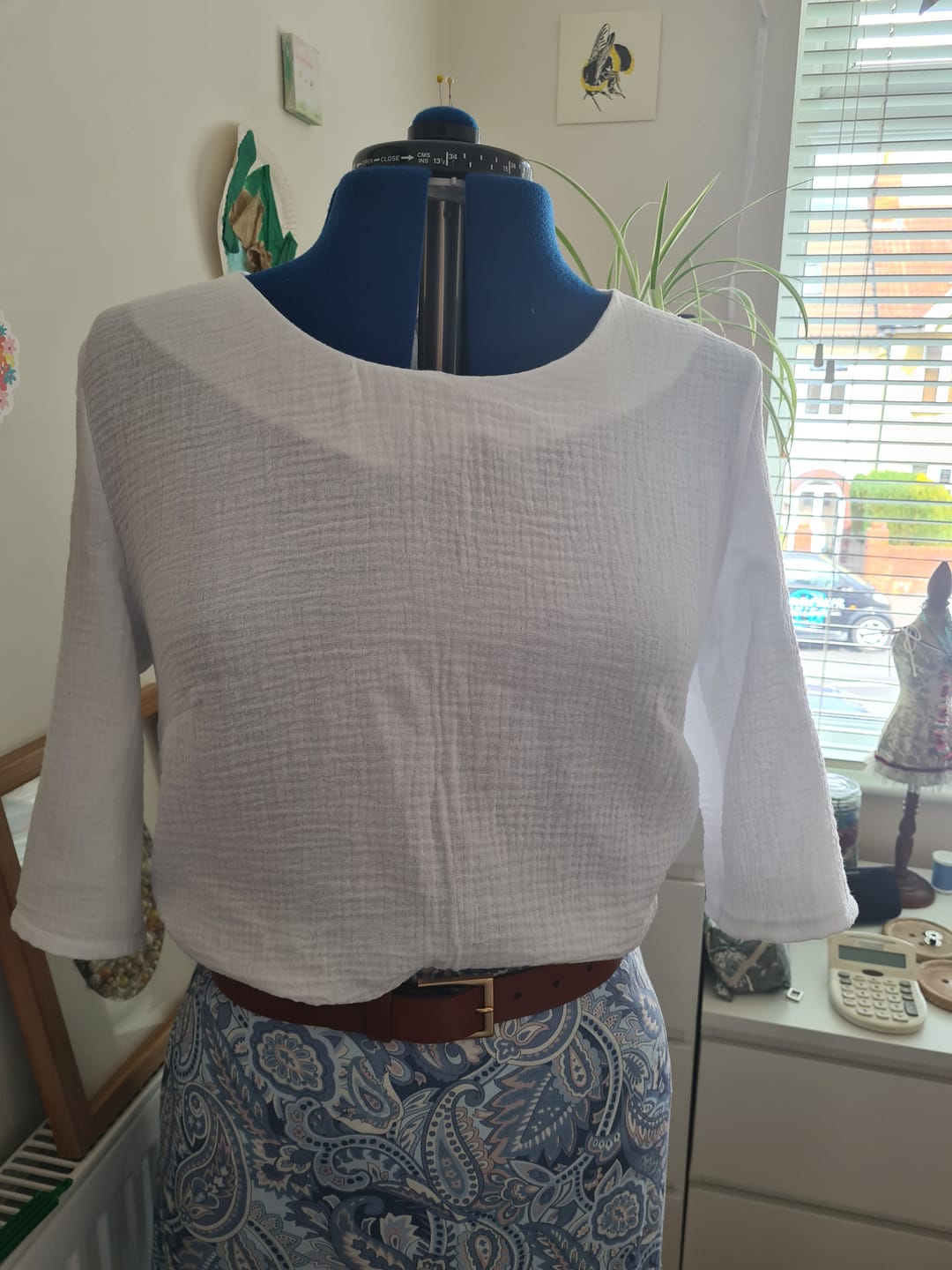 Customer photo review of Plain Double Gauze Fabric