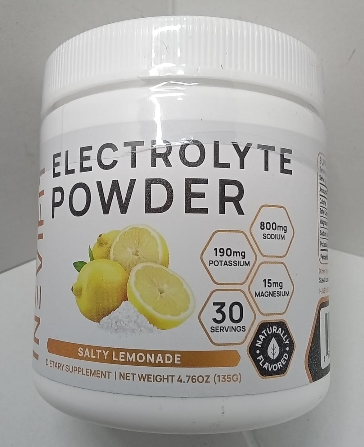 Customer photo review of INEVIFIT | Salty Lemonade Electrolyte Powder