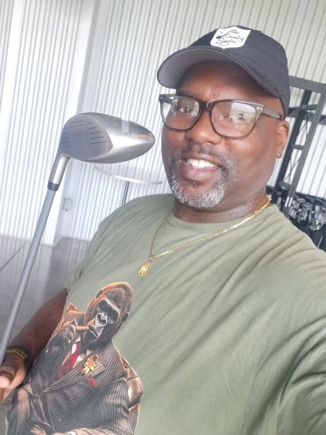 Customer photo review of Cigar Gorilla Softstyle T-Shirt