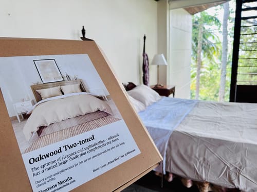 Customer photo review of Two-toned Oakwood