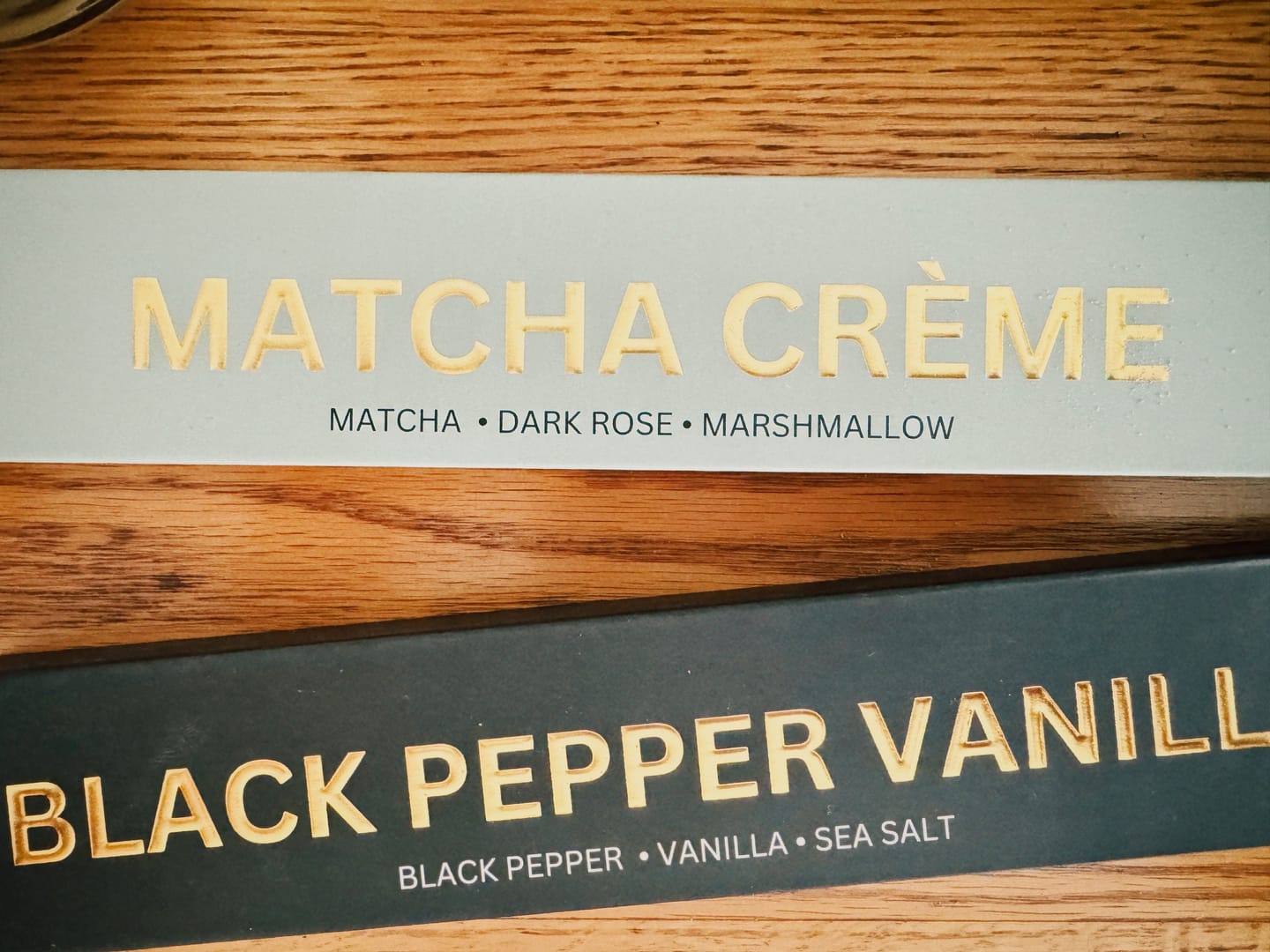Customer photo review of Black Pepper Vanille Incense