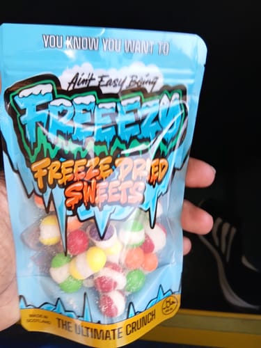 Customer photo review of Freeze Dried Sweets - Halal & Vegetarian