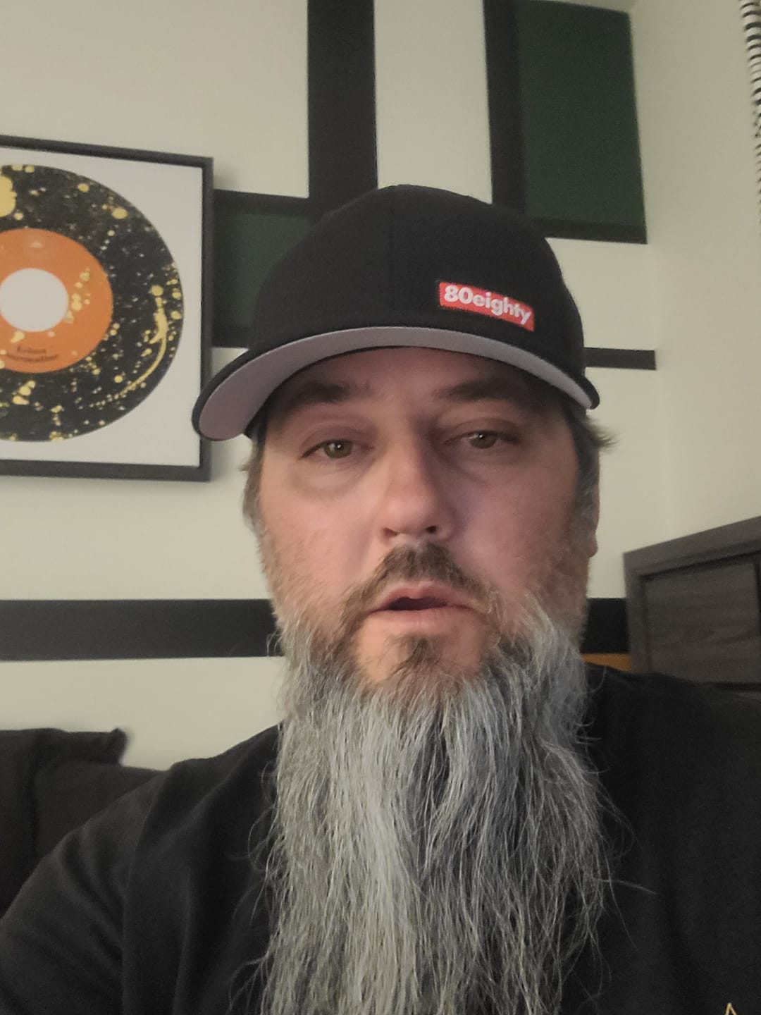 Customer photo review of 80Eighty® Premium Black Fitted Hat