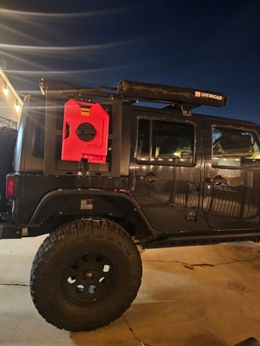 Customer photo review of OPENROAD OUTDOOR SHOWER/CHANGING AWNING