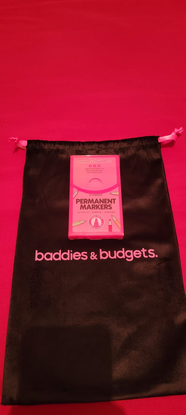 Customer photo review of Permanent Marker Set