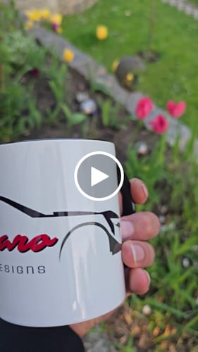 Customer video review of TassenExpress - Becher Keramik Tasse mit Logo bedruckt 325ml Firmenlogo