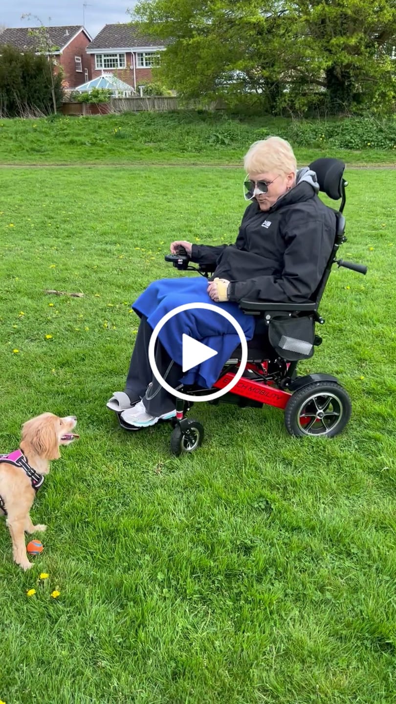 Customer video review of Wide Seat Reclinable Automatic Folding Powerchair Freedom Elite AFMR
