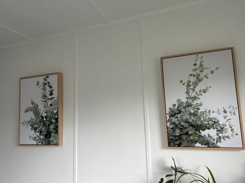 Customer photo review of Fading Eucalyptus Leaves Duo