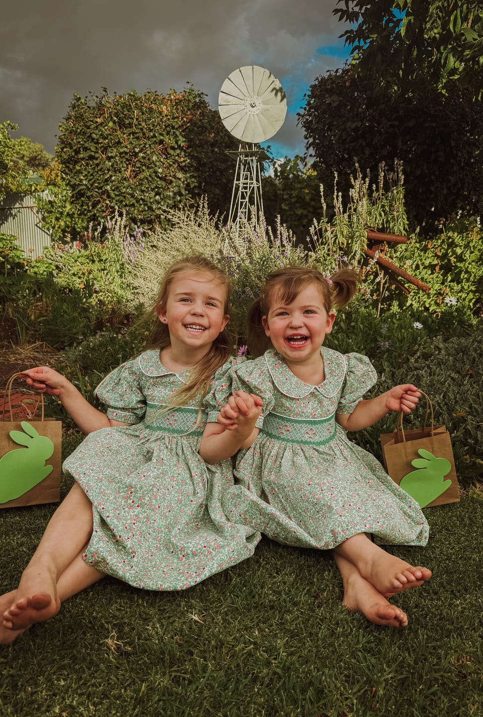 Customer photo review of Ivy Belle HandSmocked  Dress