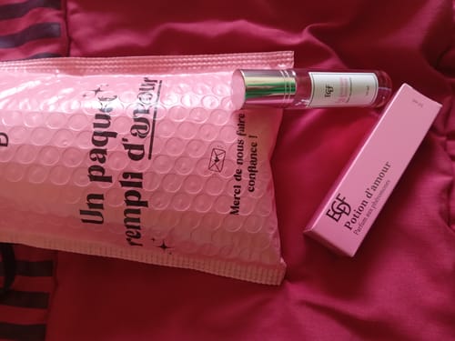 Customer photo review of Elixir Aux Phéromones.