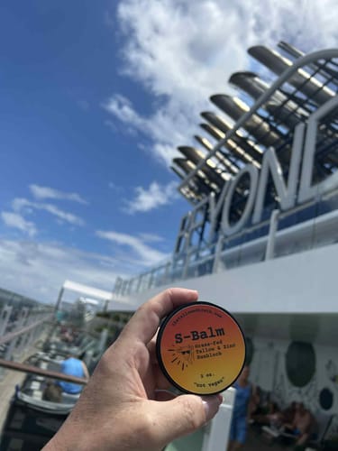 Customer photo review of S-Balm (Tallow and Zinc Sun Lotion) 2 oz