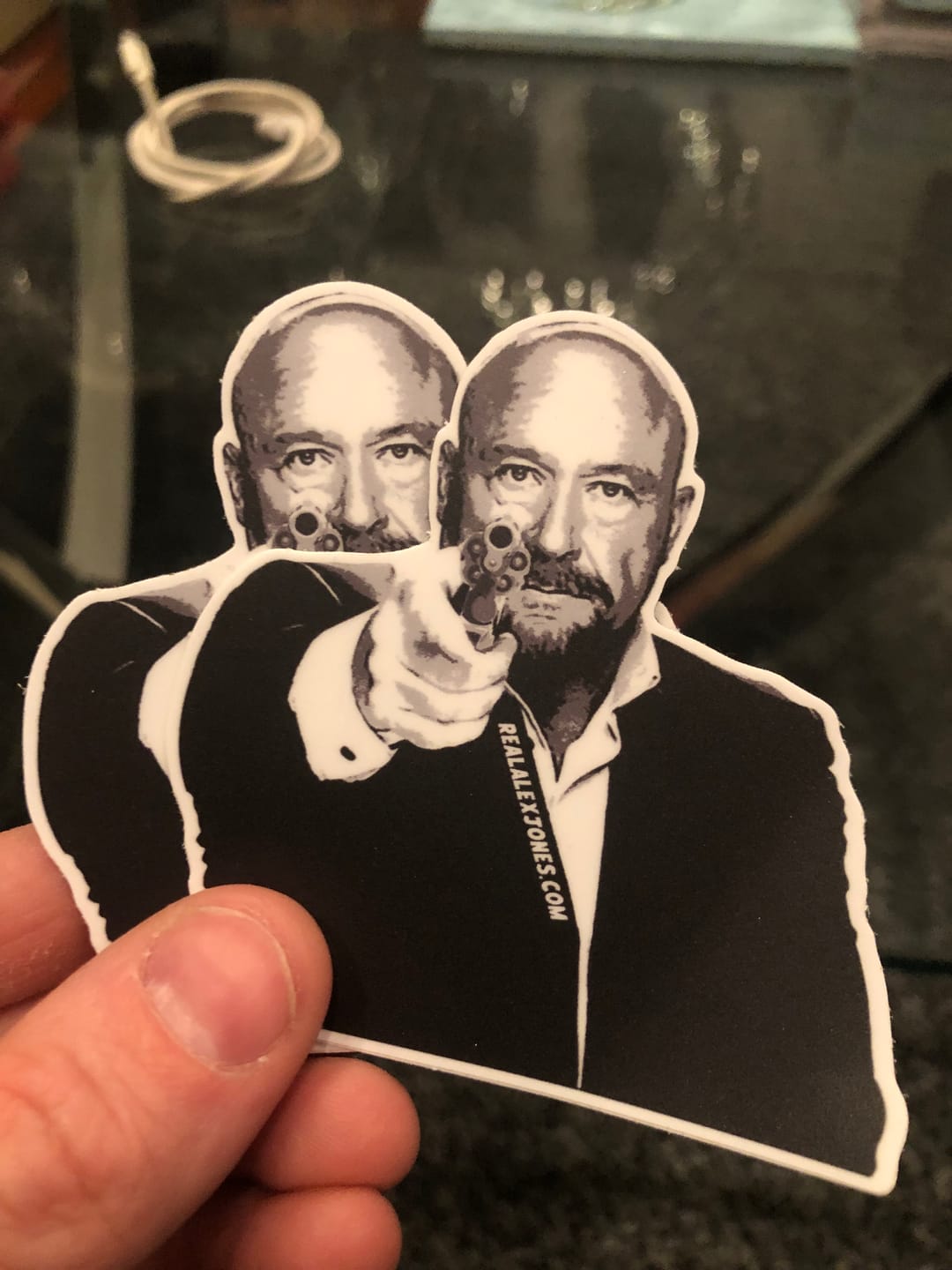 Customer photo review of "Make My Day Globalist" Limited Edition Decal