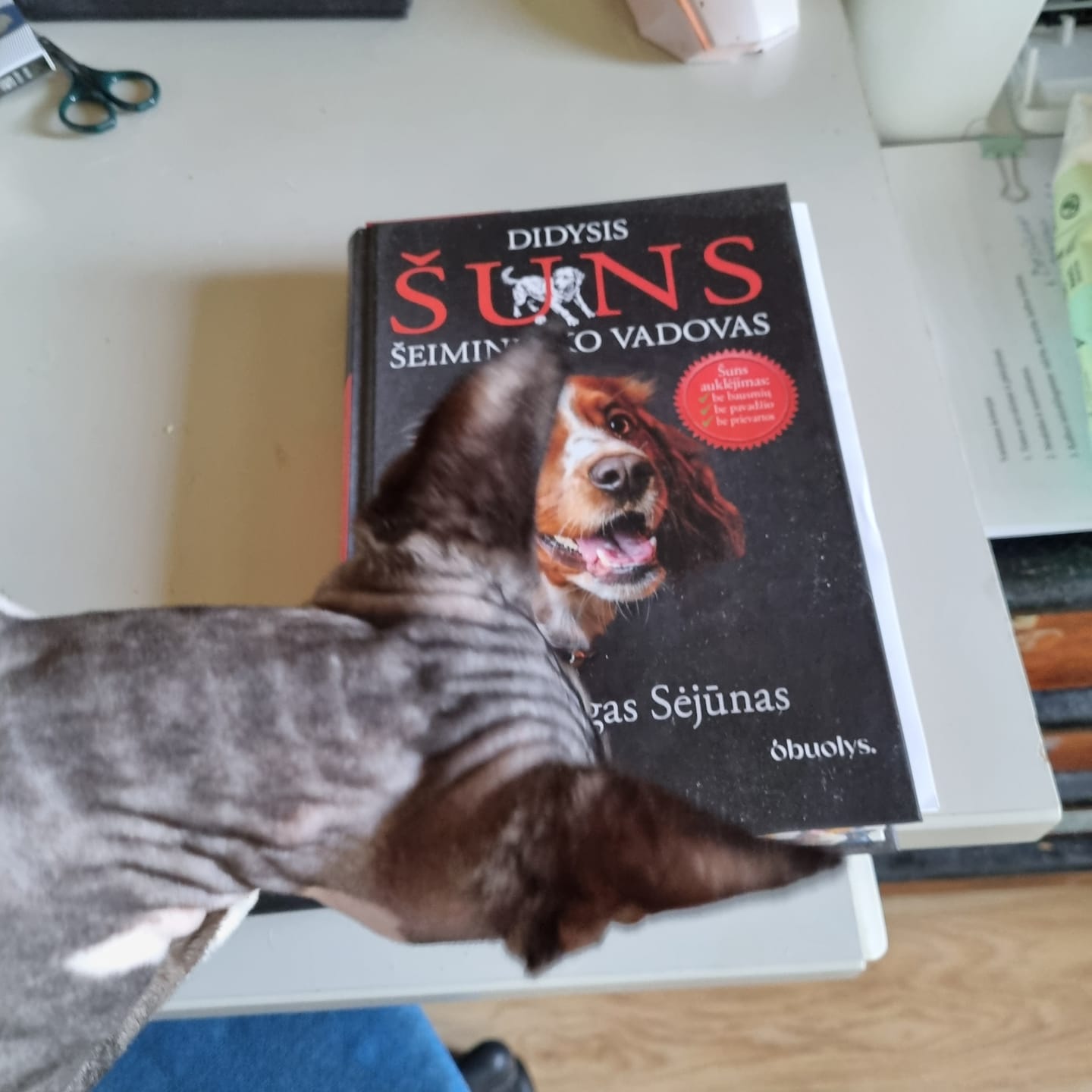 Customer photo review of Didysis šuns šeimininko vadovas: kaip suprasti savo šunį – revoliuciniai principai
