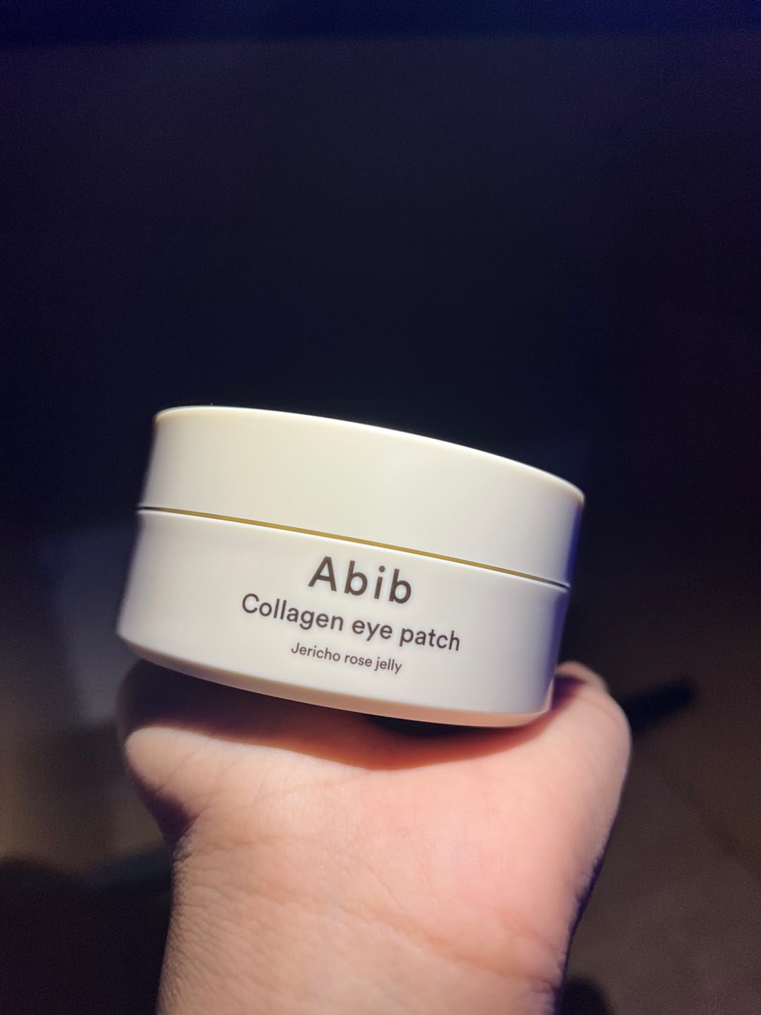 Customer photo review of Collagen eye patch Jericho rose jelly