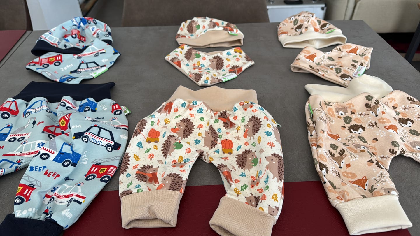 Customer photo review of Naturkind Biomode ® 3-teiliges MitwachsSet für Babys - Kleine Waldfreunde
