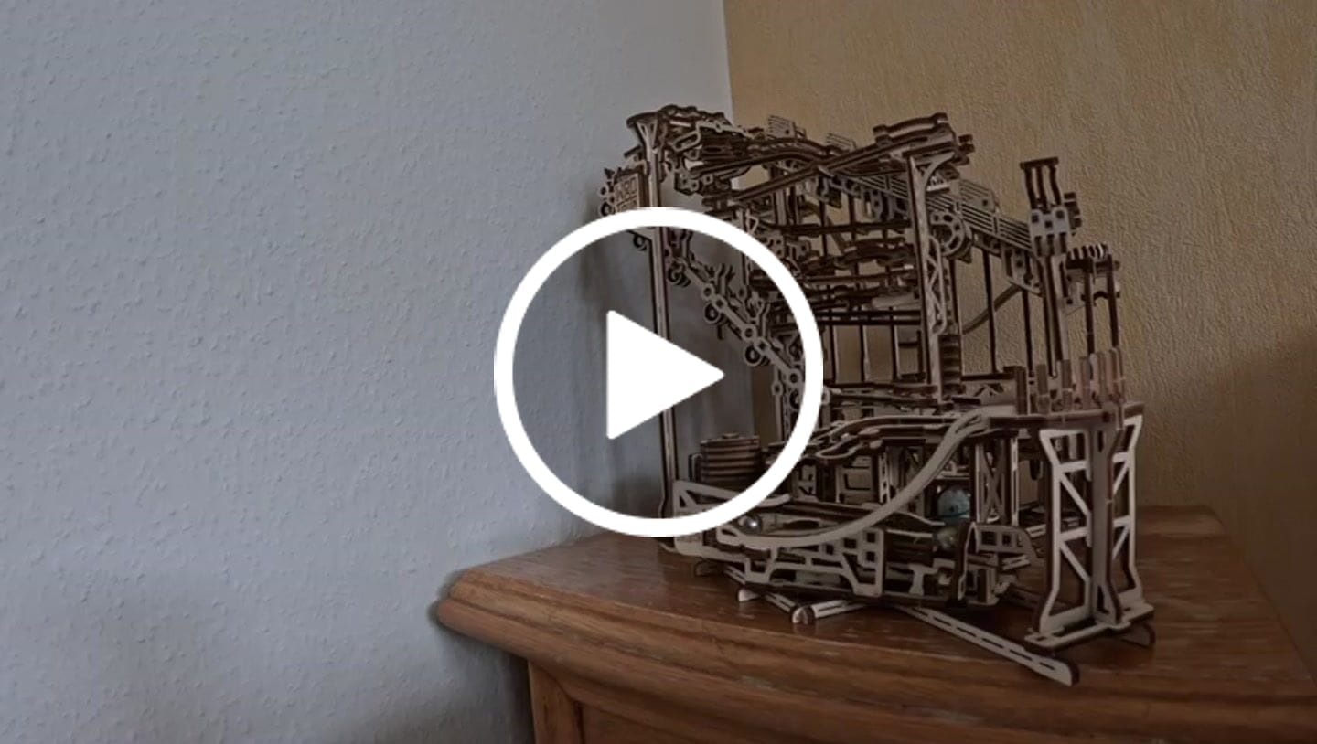 Customer video review of Spiral Marble Run