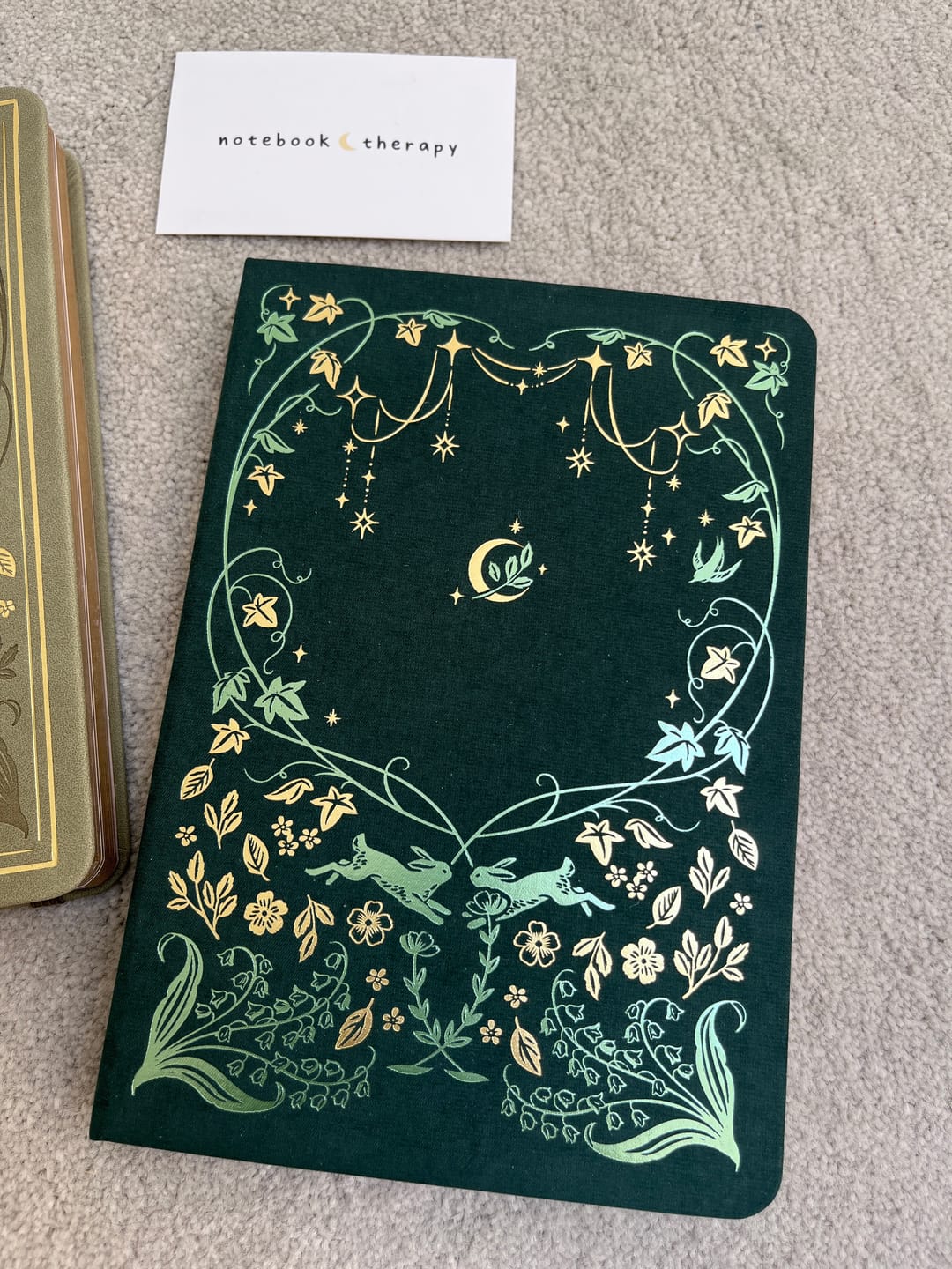 Customer photo review of Tsuki ‘Luminous Garden’ Limited Edition Bullet Journal ☾