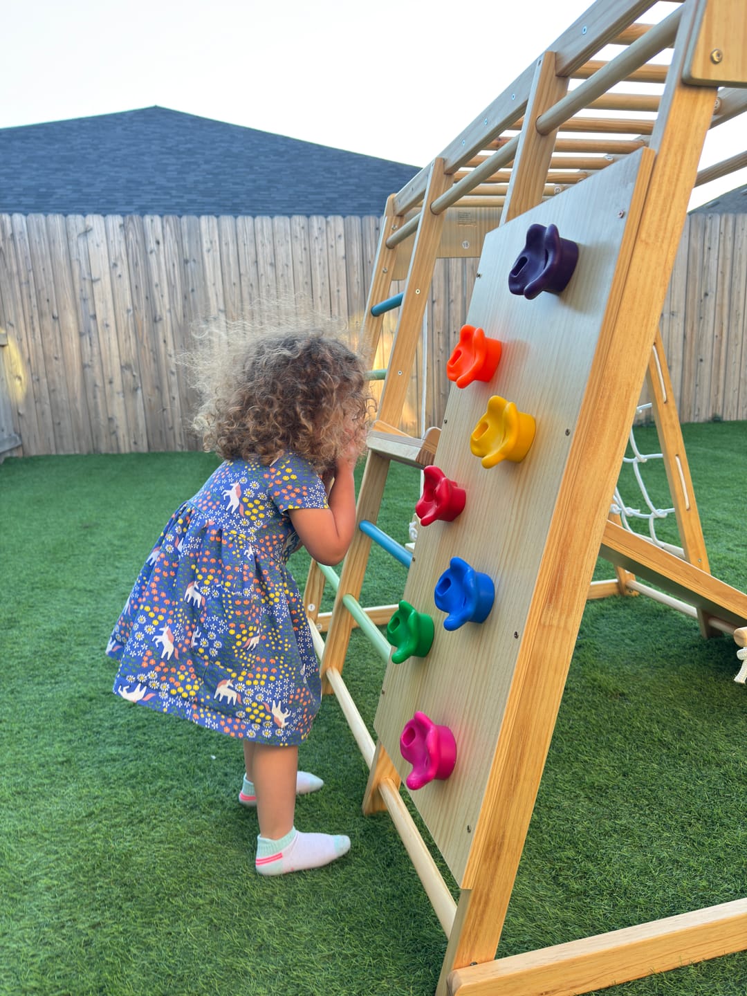 Customer photo review of Magnolia - Real Wood 7-in-1 Playset