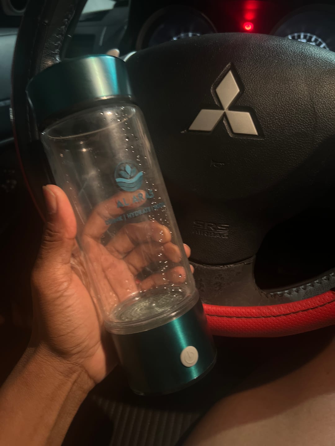 Customer photo review of Hydrogen Water Bottle - Free eBook