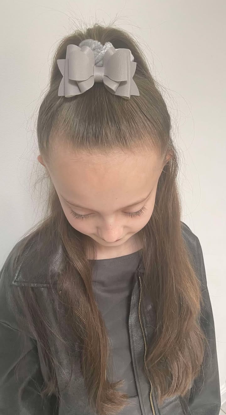 Customer photo review of King Charles Grey Faux Leather Fabric Sheets