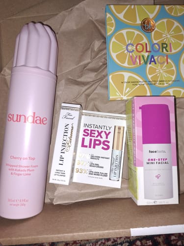 Customer photo review of Easter Mini Mystery Beauty Box