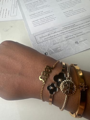 Customer photo review of Custom Year Anklet/Bracelet