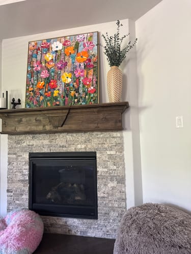 Customer photo review of Floral Meadow Symphony