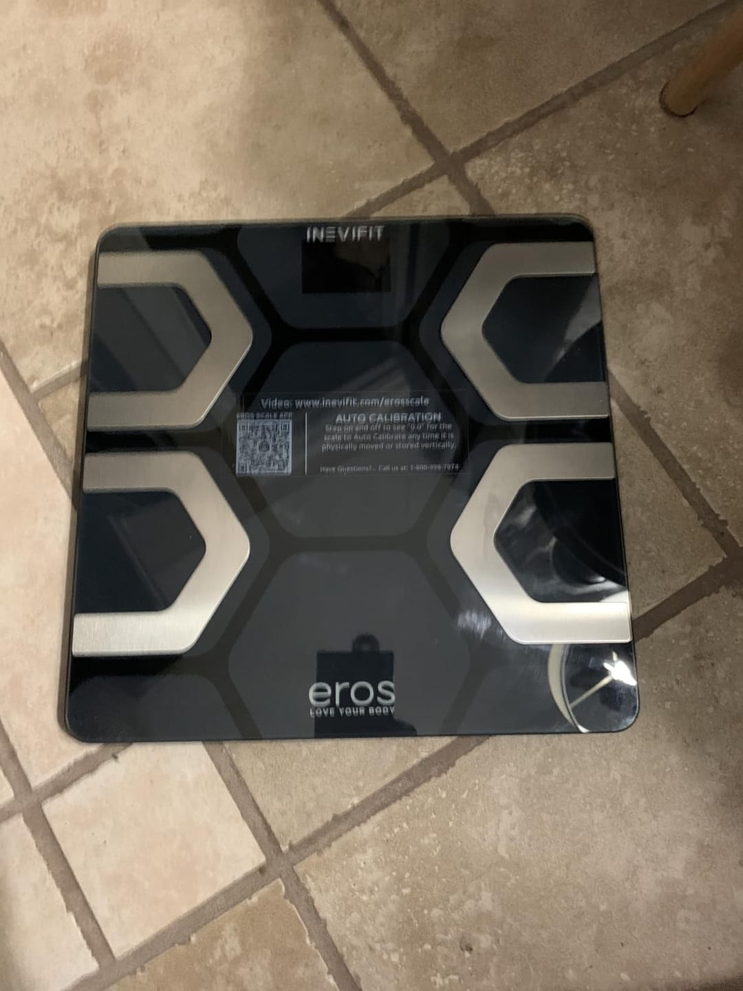 Customer photo review of INEVIFIT | Eros Smart Body Fat Scale