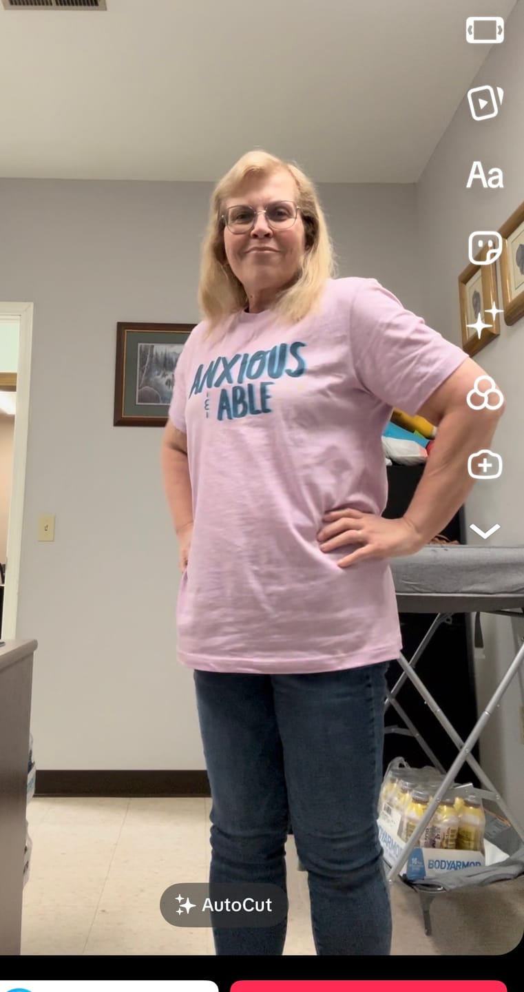 Customer photo review of Stigma-Breaking Unisex Tee